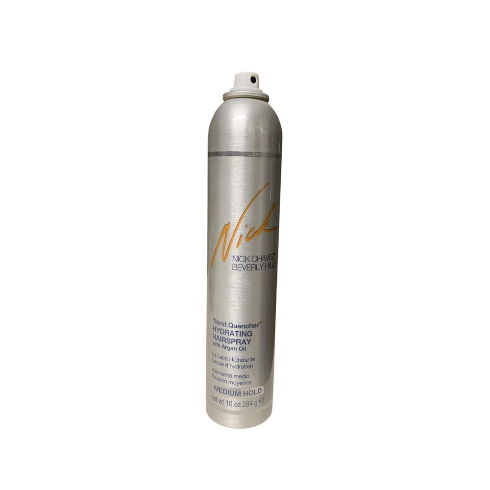 90% Full Nick Chavez Beverly Hills Thirst Quencher Hydrating Hairspray Argan Oil